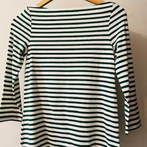 NWT COS Boatneck Striped French Top